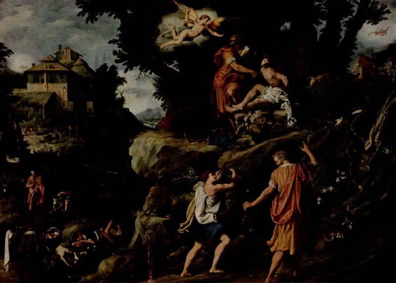 Cristofano Allori Isaaks Opferung oil painting image